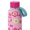 BOTELLA QUOKKA KIDS TERMO 330ML ACERO INOX SOLID CON COLGADOR FLOWERS