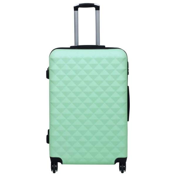 Conjunto de tróleis estojo rígido 2 pcs ABS verde hortelã - Image 2
