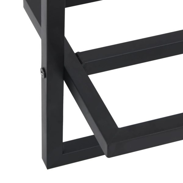 Toalheiro 95x25x22 cm ferro preto - Image 5
