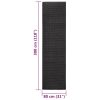 Tapete sisal natural 80x300 cm preto - Image 6