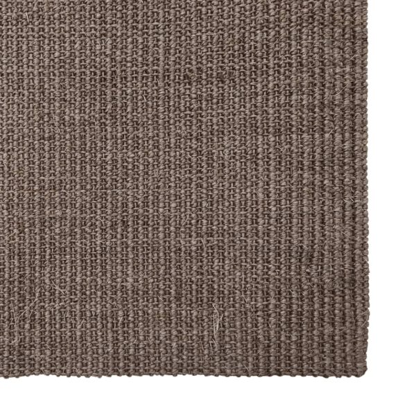 Tapete sisal natural 66x200 cm castanho - Image 2
