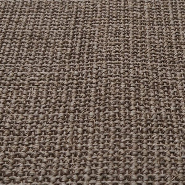 Tapete sisal natural 66x200 cm castanho - Image 3