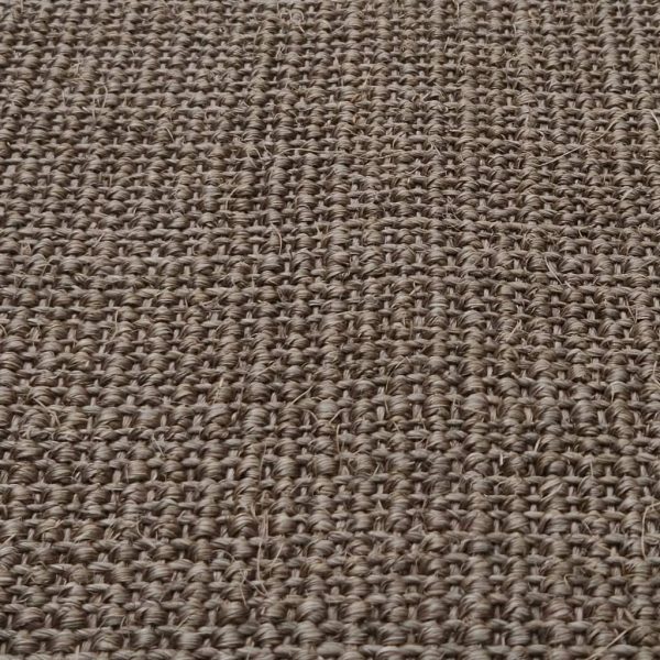 Tapete sisal natural 66x350 cm castanho - Image 3