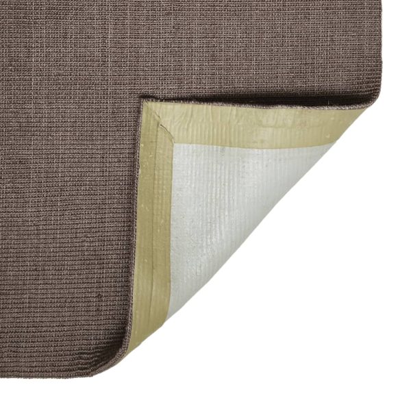 Tapete sisal natural 80x250 cm castanho - Image 4