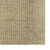 Tapete sisal natural 66x300 cm verde - Image 2