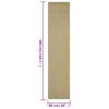 Tapete sisal natural 66x300 cm verde - Image 6