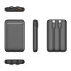 Bateria Externa Power Bank 5000 mAh COOL (2 Cables: TIPO C / Lightning) Negro - Image 6