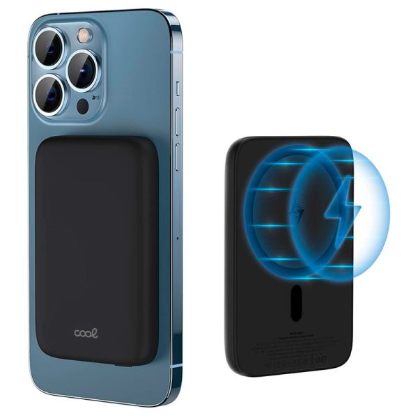 Bateria Externa Universal MAGNÉTICA Power Bank Qi 5000 mAh COOL Violeta - Image 6