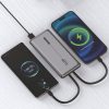 Batería Externa Universal Power Bank 10.000 mAh PD 22.5W (2 cables) Gris - Image 4