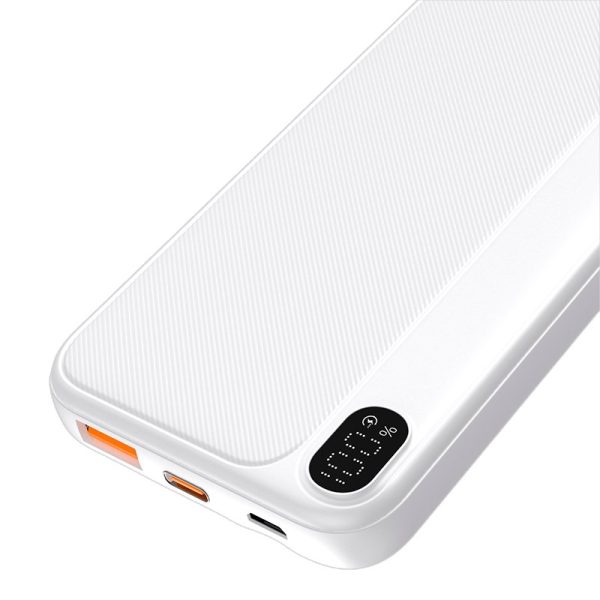 Bateria Externa Universal Power Bank 10.000 mAh (Tipo-C / Lightning) COOL Grip Blanco - Image 3