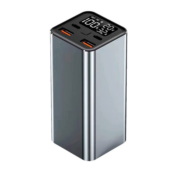 Bateria Externa Universal Power Bank 65W 20.000 mAh (Ordenadores Portátiles) COOL Gris - Image 2