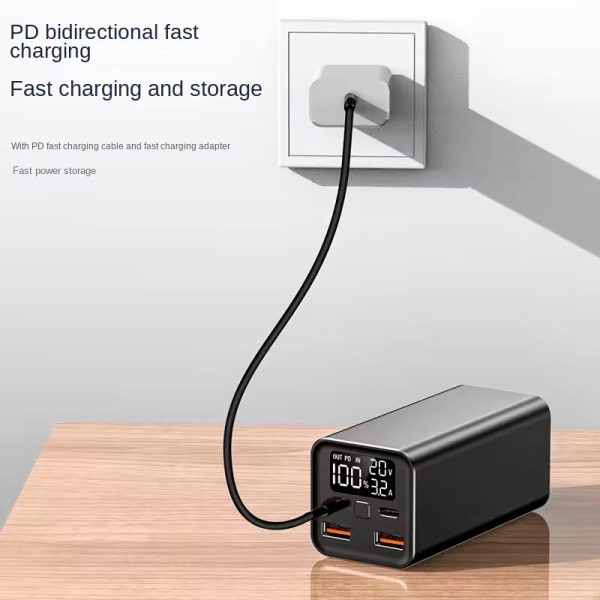 Bateria Externa Universal Power Bank 65W 20.000 mAh (Ordenadores Portátiles) COOL Gris - Image 4