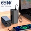 Bateria Externa Universal Power Bank 65W 20.000 mAh (Ordenadores Portátiles) COOL Gris - Image 5