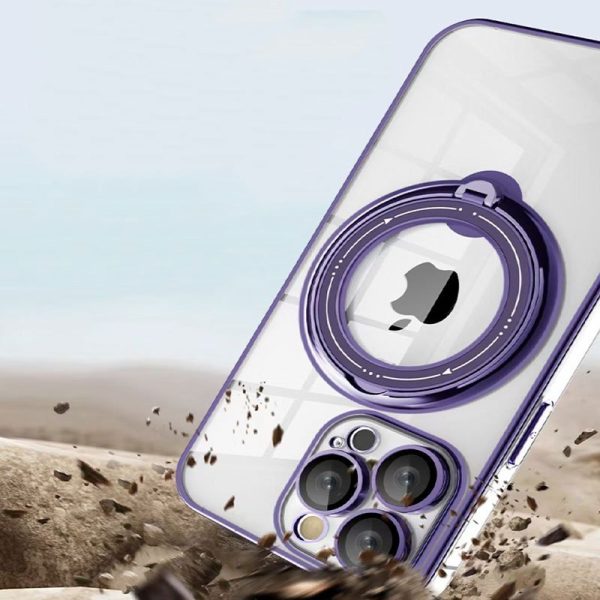Carcasa COOL para iPhone 14 Pro Max Magnética Ring Negro - Image 6