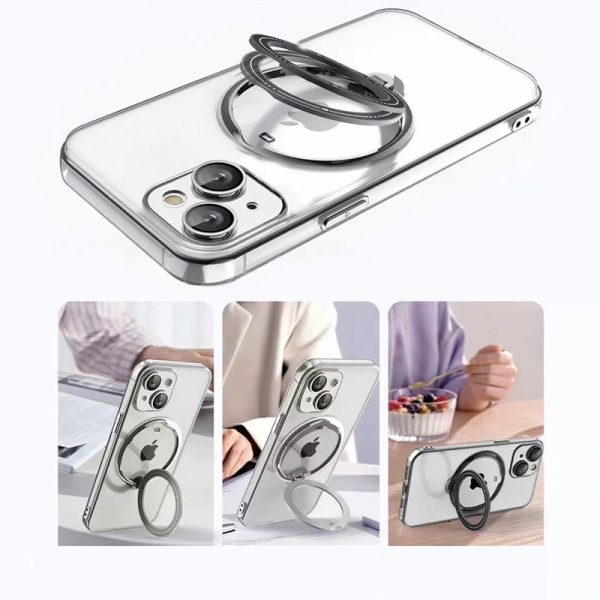 Carcasa COOL para iPhone 15 Pro Max Magnética Ring Rosa - Image 3