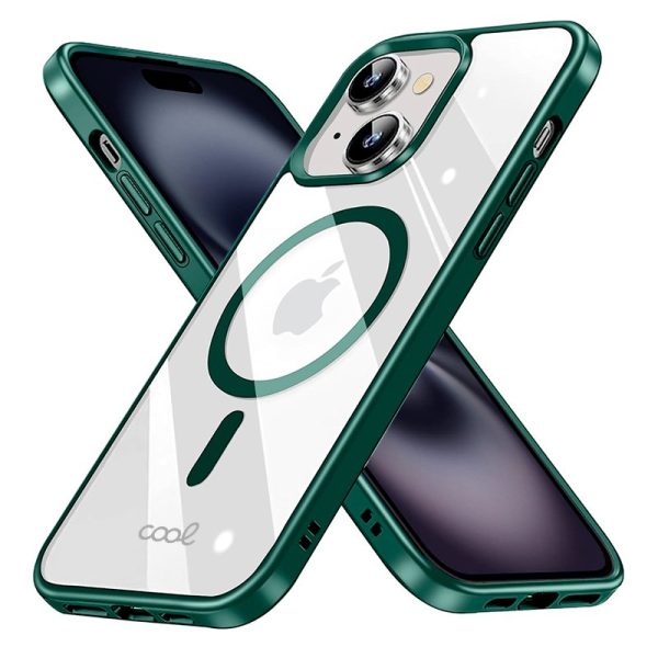 Carcasa COOL para iPhone 16 Magnética Borde Verde - Image 2