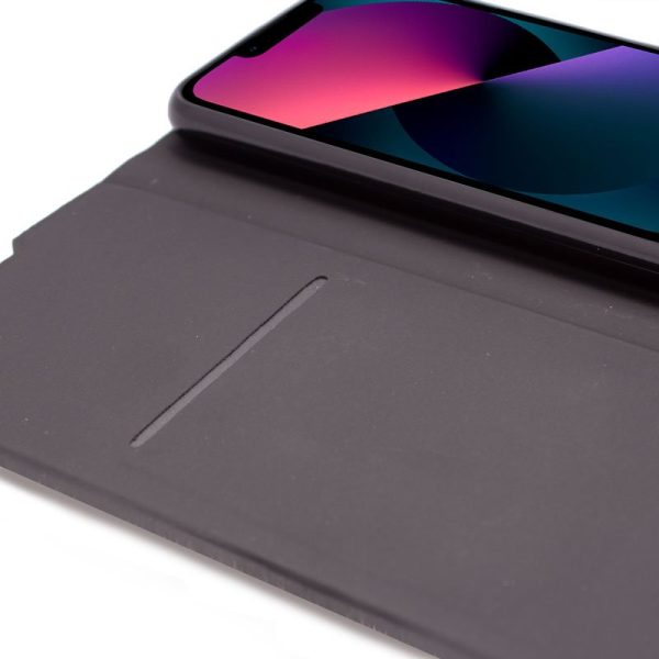 Funda COOL Flip Cover para iPhone 13 mini Elegance Negro - Image 5
