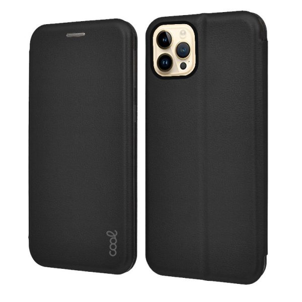 Funda COOL Flip Cover para iPhone 14 Pro Max Elegance Negro - Image 6