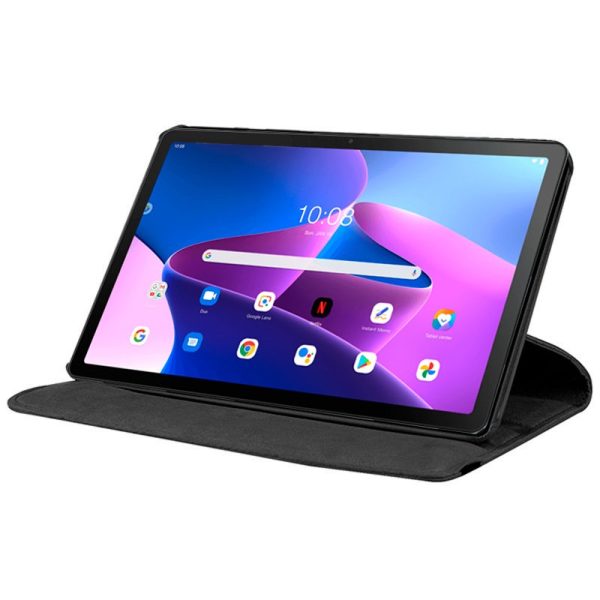 Funda COOL para Lenovo Tab M10 Plus Gen 3 Polipiel Liso Negro - Image 2