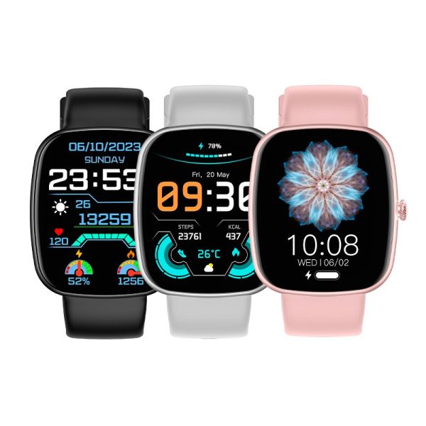 Smartwatch COOL Border Silicona Gris (Llamadas, Salud, Deporte) - Image 8