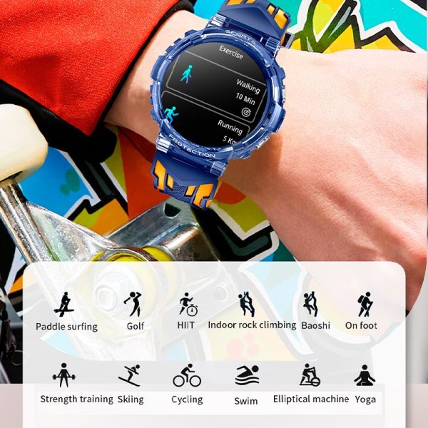 Smartwatch COOL Clever Silicona Azul (Llamadas, Salud, Deporte) - Image 3