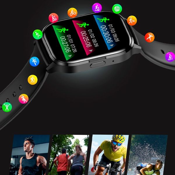 Smartwatch COOL Delta Silicona Rosa (Amoled, Llamadas, Salud, Deporte) - Image 12