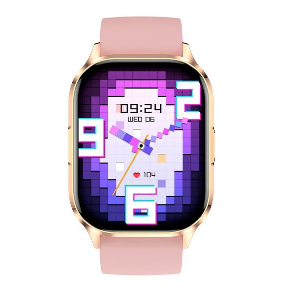 Smartwatch COOL Delta Silicona Rosa (Amoled, Llamadas, Salud, Deporte) - Image 3