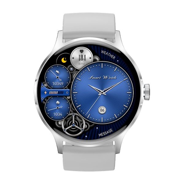 Smartwatch COOL Iris Silicona Gris (Amoled, Llamadas, Salud, Deporte) - Image 2