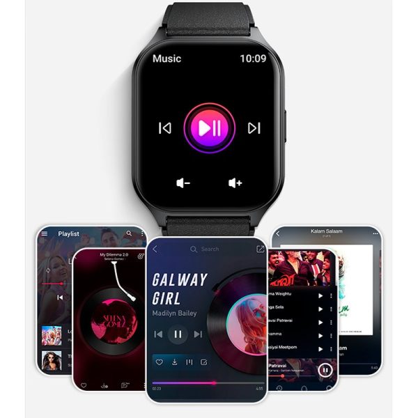 Smartwatch COOL Pantalla Amoled Curved Silicona Rosa (Llamadas, Salud, Deporte) - Image 8