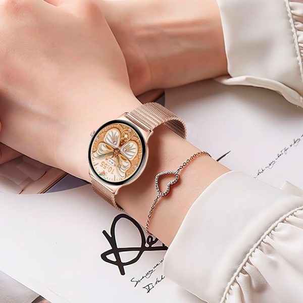 Smartwatch COOL Ultrathin + 2 Correas (Amoled, Llamadas, Ultrafino) Rosa - Image 13