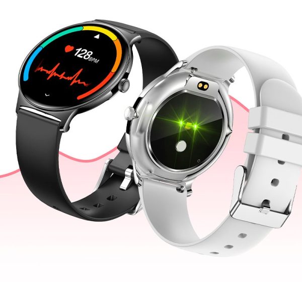 Smartwatch COOL Ultrathin + 2 Correas (Amoled, Llamadas, Ultrafino) Rosa - Image 8