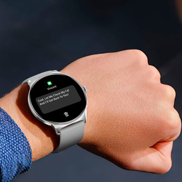 Smartwatch COOL Ultrathin + 2 Correas (Amoled, Llamadas, Ultrafino) Rosa - Image 9