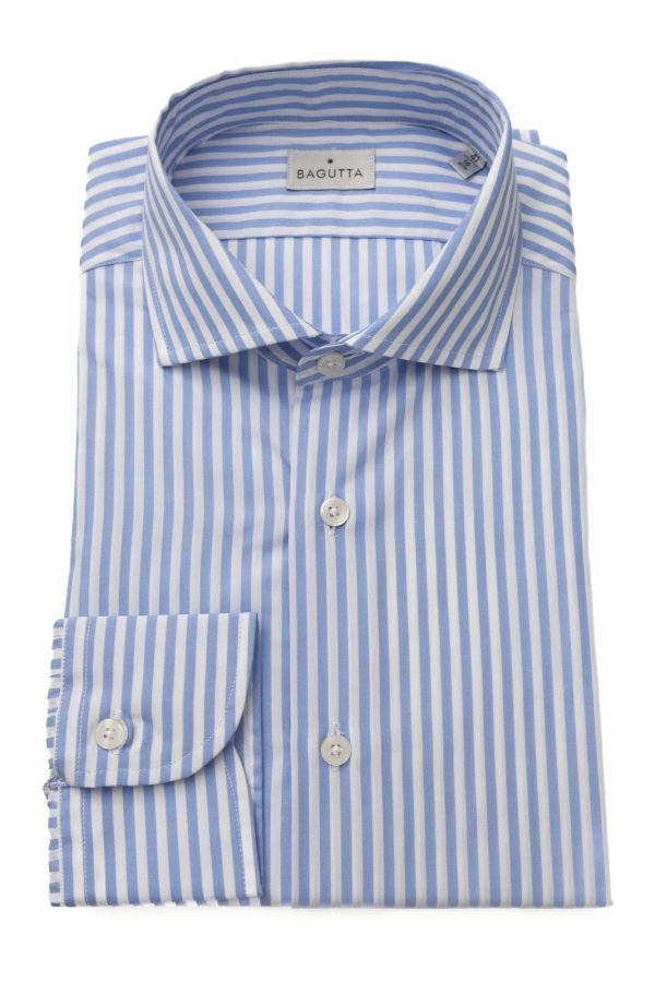 Bagutta Camisas 12745WALTER_292-B001RigaAzz-Bia