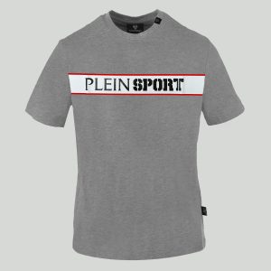 Plein Sport Camiseta TIPS40594_GREY