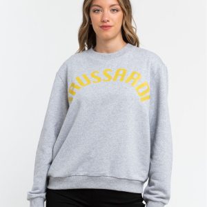 Trussardi Camisolas 36F000321T002191_E510MelangeGreyPrintYellow