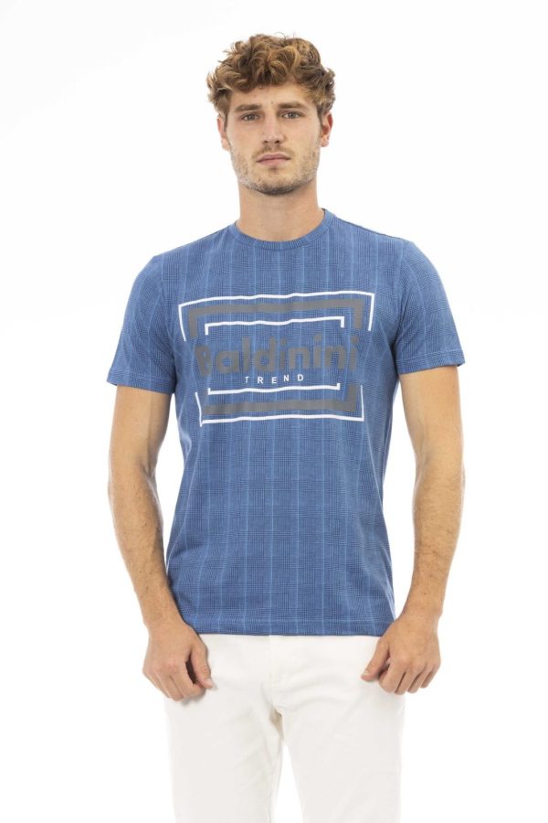 Baldinini Trend Camiseta TSU543_COMO_QuadroAzzurro18