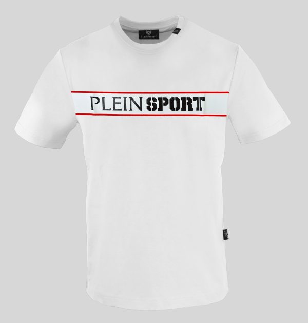 Plein Sport Camiseta TIPS40501_WHITE