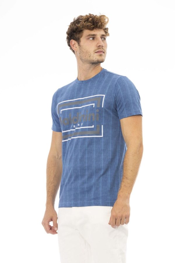 Baldinini Trend Camiseta TSU543_COMO_QuadroAzzurro18 - Image 2