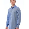 Bagutta Camisas 050_AL57168_039BiancoAzzurro - Image 2