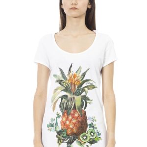 Just Cavalli Beachwear Camiseta L44151GRBC_WHITEORANGE