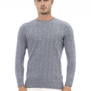 Alpha Studio Sweater AU030C_9004SKYBLUE_D