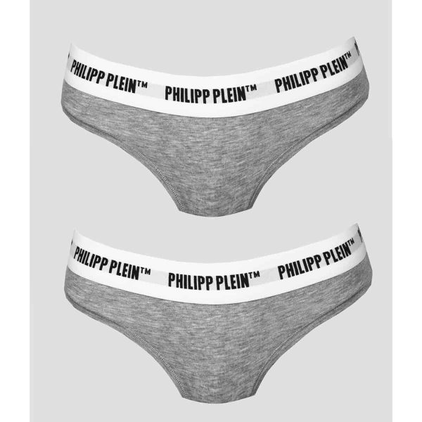 Philipp Plein Cuecas DUPM0194_BI-PACK_GREY