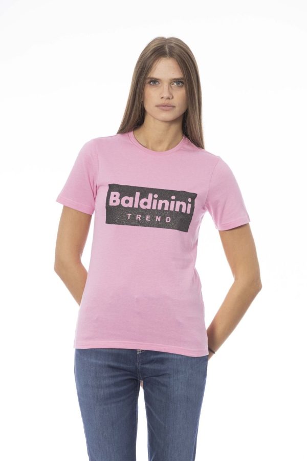Baldinini Trend Camiseta TSD07_MANTOVA_Rosa1 - Image 2