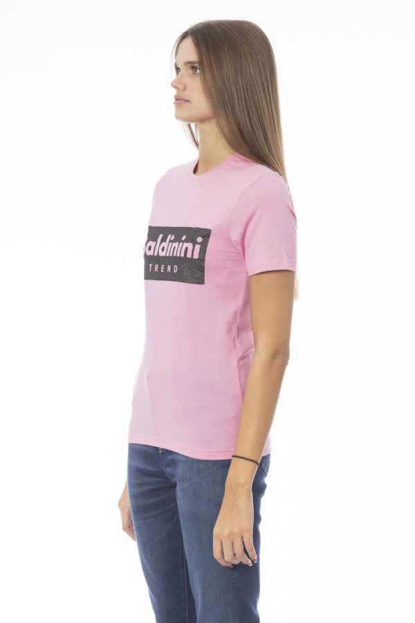Baldinini Trend Camiseta TSD07_MANTOVA_Rosa1 - Image 3