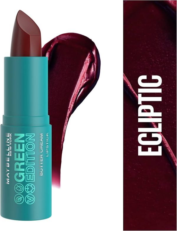Maybelline Green Edition Butter Cream Lipstick 001-Ecliptic 10g