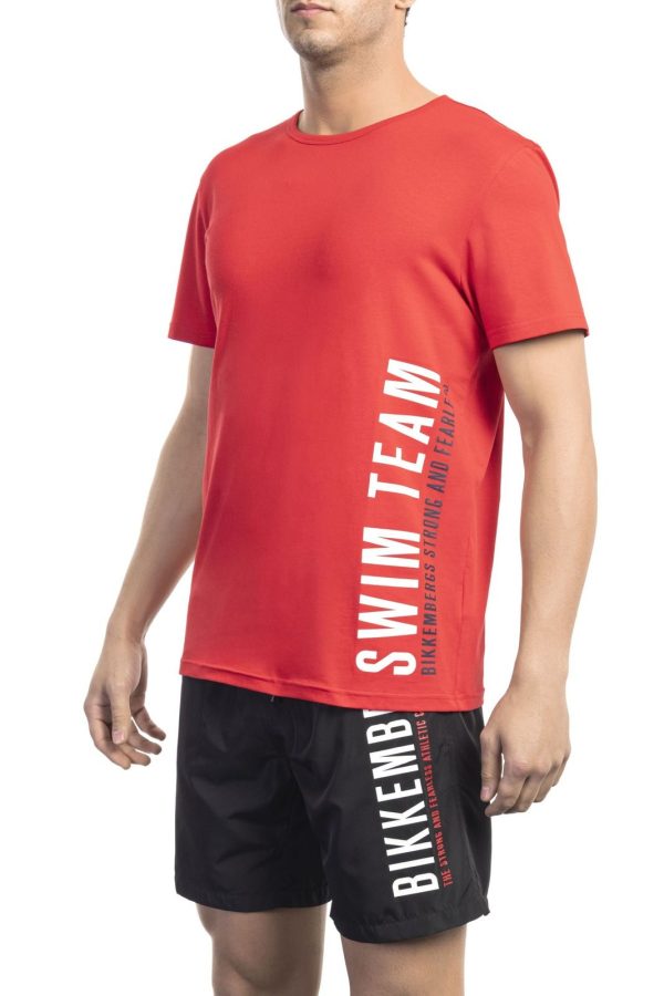 Bikkembergs Camiseta BKK1MTS04_RED_D