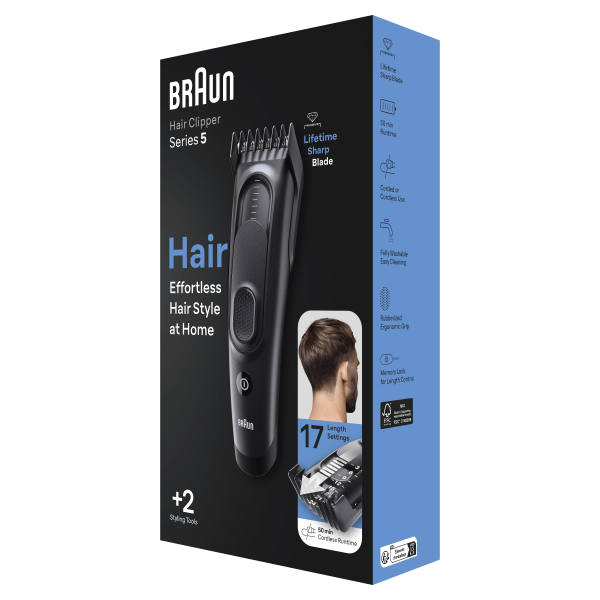 CORTAPELOS BRAUN HC5330 2 ACCESORIOS - Image 2