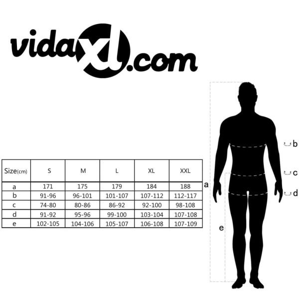 Macacão para homem tamanho XXL cinzento - Image 6