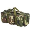 Saco de lona estilo militar 3-em-1 90 L camuflagem - Image 2