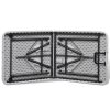 Mesa de jardim dobrável 122 cm HDPE branco - Image 4